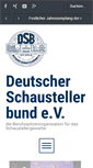 Mobile Screenshot of dsbev.de